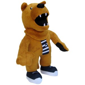 stuffed plush Penn State Nittany Lion Mascot 18in